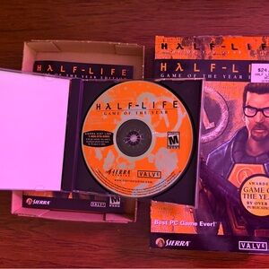 Half-Life Game of the Year Edition pc disk